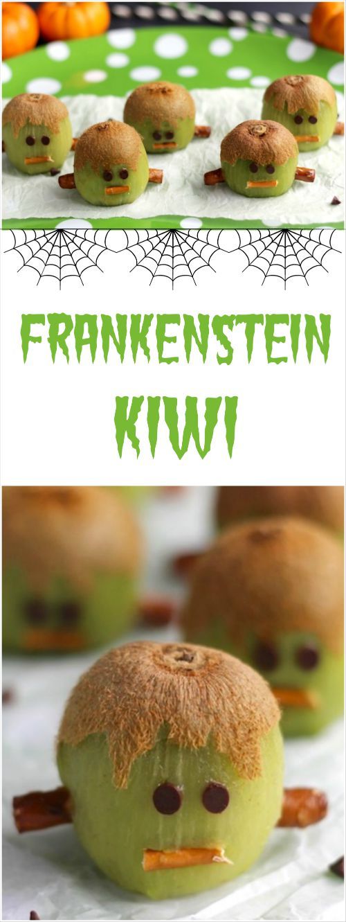 frankinstein kiwi and halloween