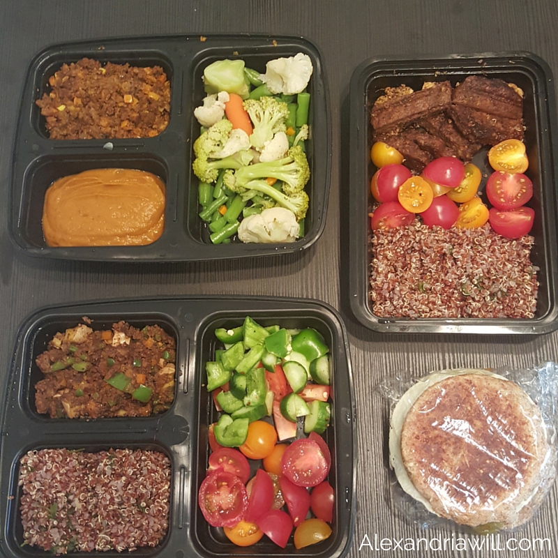 Post for meal prep breakfast and lunch options vegetarian massy 30 day