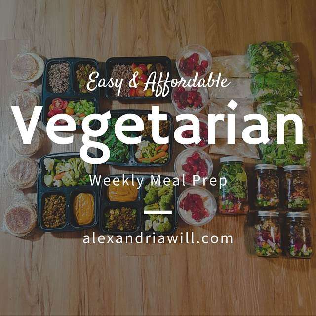 easy and affordable vegetarian weekly meal prep on the massy30day challenge