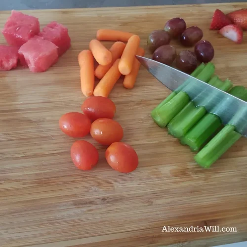 Tailgating Ideas| Fruit & Veggie Tray